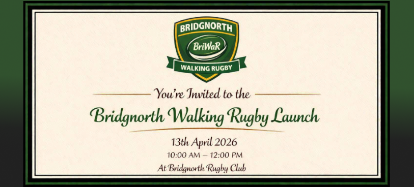 Bridgnorth Walking Rugby Launch